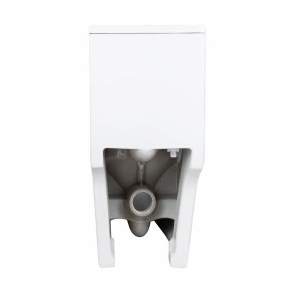 Унітаз-моноблок підлоговий Qtap Kolibri Ultra Quiet безобідковий з сидінням Soft-close WHITE QT10226380W | Зображення 5