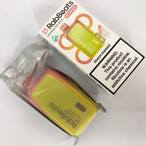 Elf Bar RabBeats RC10000 смак Персик Манго (Peach Mango) (ws95742-12) | Зображення 1