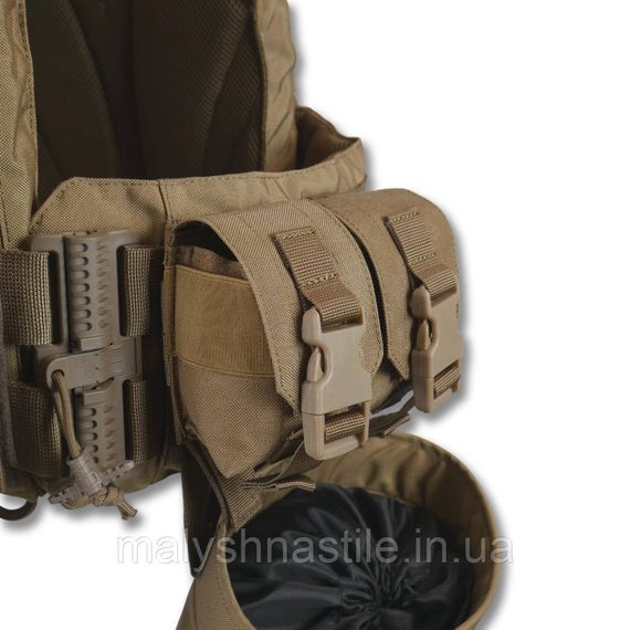 Плитоноска швидкоскидна KIBORG GEN II +8 підсумків койот | Зображення 9