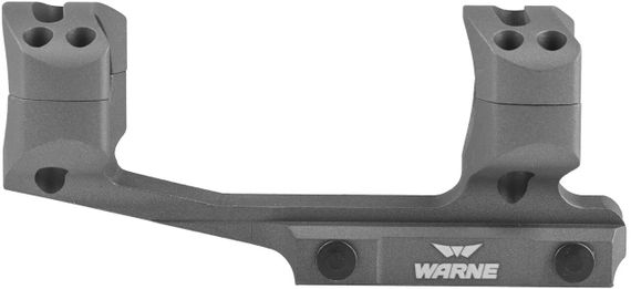 Кріплення-моноблок Warne X-Skeleton Mount. d - 30 мм. Ultra High. Weaver/Picatinny. Grey | Зображення 3