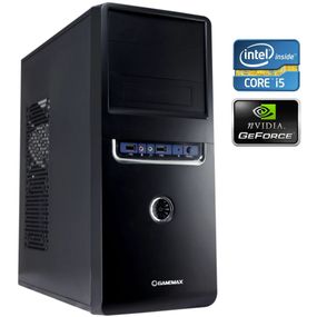 ПК GameMax ET-201 Tower / Intel Core i5-4460 (4 ядра по 3.2 - 3.4 GHz) / 8 GB DDR3 / 320 GB HDD / nVidia GeForce 210, 1 GB DDR3, 64-bit / 350W б/в