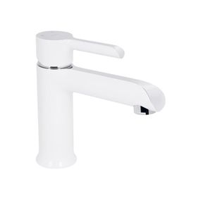 Смеситель для раковины Qtap Grand QTGRAWCR001F Chrome/White