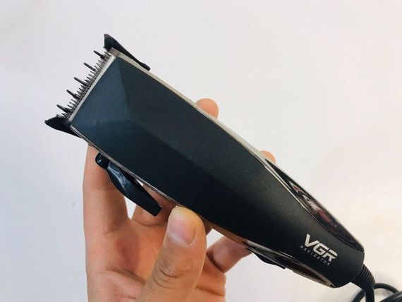 Профессиональная проводная машинка для стрижки волос VGR V-033 машинка для волос | Зображення 1