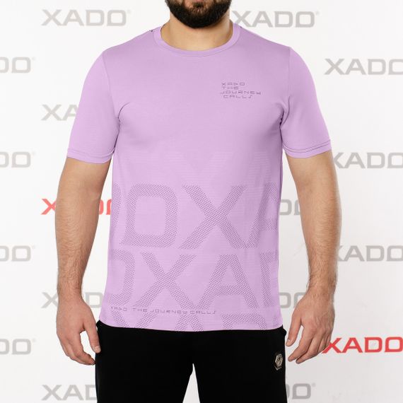 Чоловіча футболка серії XADO THE JOURNEY CALLS, бузкова розмір M