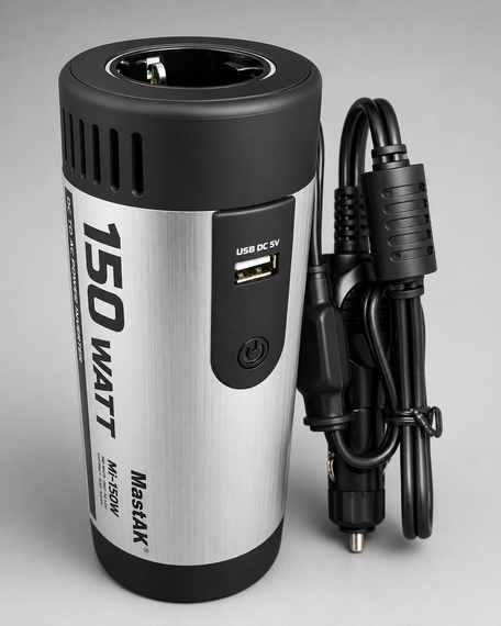Перетворювач напруги з 12v 220v MastAK MI-150W | Зображення 7