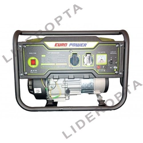 Генератор бензиновий Europower EP3900DX 3,2-3,5 KVA ручний пуск на ніжках (47330-EP3900_6963) | Зображення 1