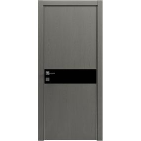 Двері міжкімнатні Rodos MODERN Flat 2 сосна браш Braun