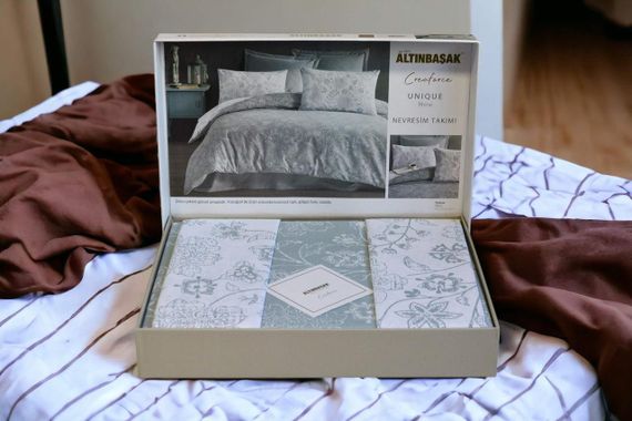 Постільна білизна Altinbasak Ranforse 160 х 220 см  Unique Rhine | Зображення 4