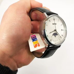 Чоловіки наручний SKMEI, Годинник наручний чоловічий кварцовий каучуковий чоловічий годинник MS-80