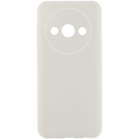 Чохол Silicone Cover Lakshmi Full Camera (AAA) для Xiaomi Redmi A3 Білий / White