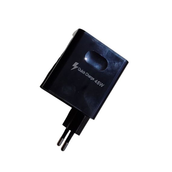 Мережевий зарядний пристрій на 4 порти 45W 2-USB, 2-PD з екраном Black | Зображення 5