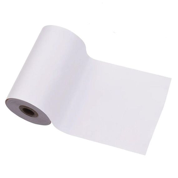 Термопапір для міні принтера 57х25 мм, довжина 5,85м, 1 рулон / Фотопапір для термопринтера | Зображення 8