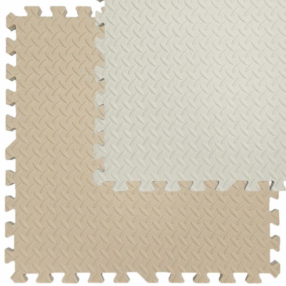 Підлогове двостороннє покриття CREAM and BEIGE 60*60cm*2cm (D) SW-00001846 | Зображення 3