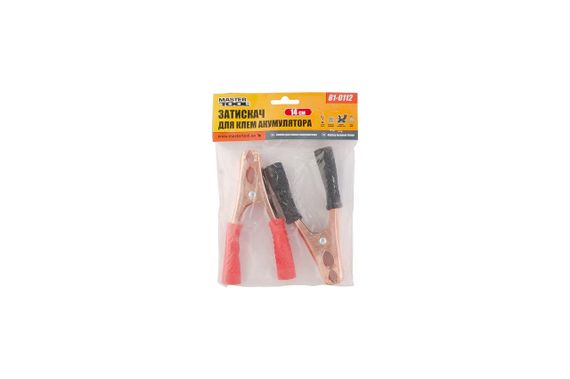 Зажимы для клемм аккумулятора Mastertool - 140 мм (81-0112) | Зображення 1