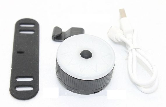 Світлодіодний велосипедний ліхтарик-мигалка USB (DEN-040) | Зображення 2