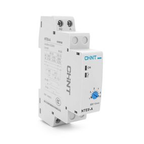 Реле часу CHINT NTE8A110M, на DIN-рейку, затримка відключення-1-10хв, Ue/le: AC-15 240В/0, 75А, -5°С~+40°С, 93х66, 5х18, 5 мм