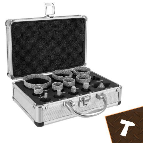 Набор профессиональных алмазных коронок 13 штук Bigstren 27012 | Зображення 5