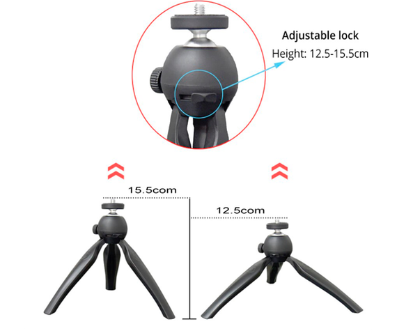 Штатив (стійка) настільна стійка для проектора TouYinger чорний (TouYinger-desktop-tripod_399) | Зображення 2