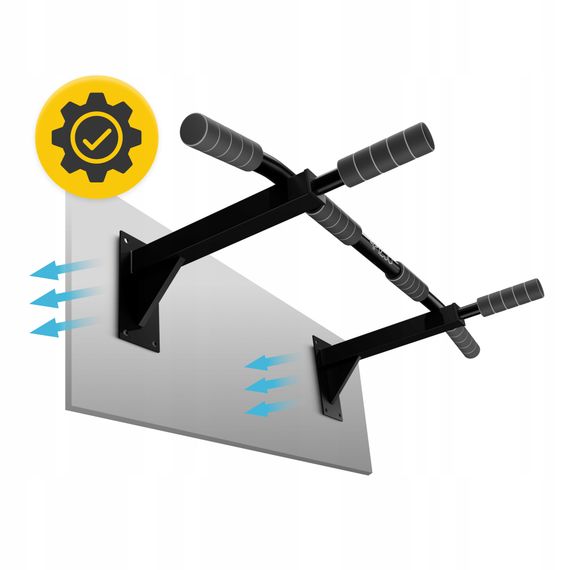 Турнік настінний 4FIZJO багатофункціональний Black (P-5905973402699) | Зображення 3