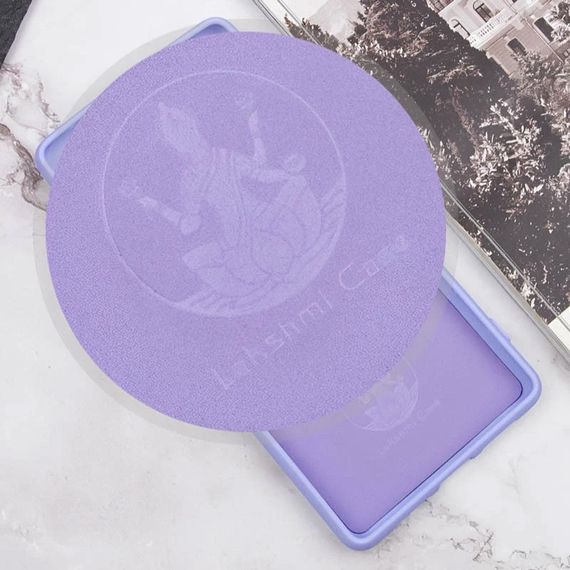Чехол Silicone Cover Lakshmi (AA) with logo для Google Pixel 9 Pro XL Сиреневый / Dasheen | Зображення 3