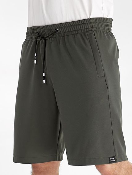 Мужские классические шорты с карманами на молнии больших размеров и батал DE1107 цвет хаки, размер 60 | Зображення 4