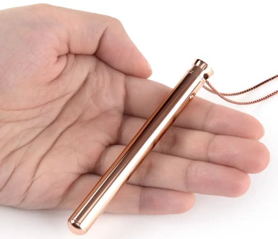 Вибратор подвеска leWand (розовое золото) sexstyle | Зображення 12