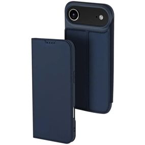 Чохол-книжка Dux Ducis з кишенею для візиток для Apple iPhone 17 Air (6.5") Синій