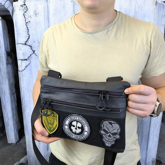 Чоловіча сумка кабура тактична плечова, Армійська сумка для чоловіків, Чоловічі сумки через плече WI-11 | Зображення 9