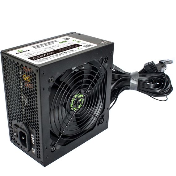 Блок живлення Gamemax GM-600 80+ APFC Black | Зображення 2