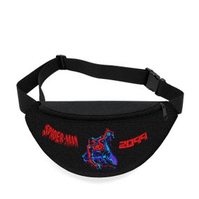Дитяча сумка-бананка Spider-Man 32х15 см на пояс або через плече (5773)