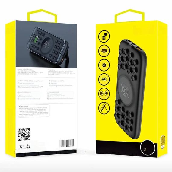 Повербанк 10000 мАг з бездротовою зарядкою XPRO PB099B (234575582_907) | Зображення 7