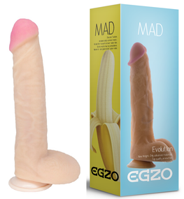 Фалоімітатор EGZO DS012 (24 см х 5 см) Sex Aura
