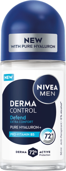 NIVEA MEN Derma Control Defend Роликовий антиперспірант, 72 год 50 мл