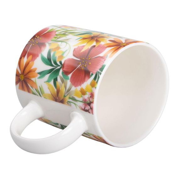 Кружка фарфоровая с рисунком 400 (мл) для чая и кофе RX-N240472Y | Зображення 2