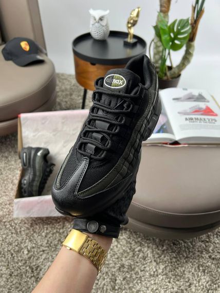 Кросівки Air Max 95 Black Khaki White , В'єтнам 45 | Зображення 3