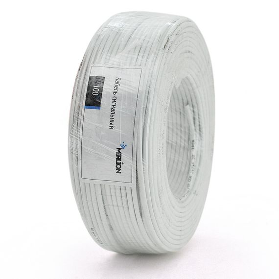 Кабель сигнальный КСВПЭ Merlion ССА 6x7/0.22 экран.,бухта 100м,Q10