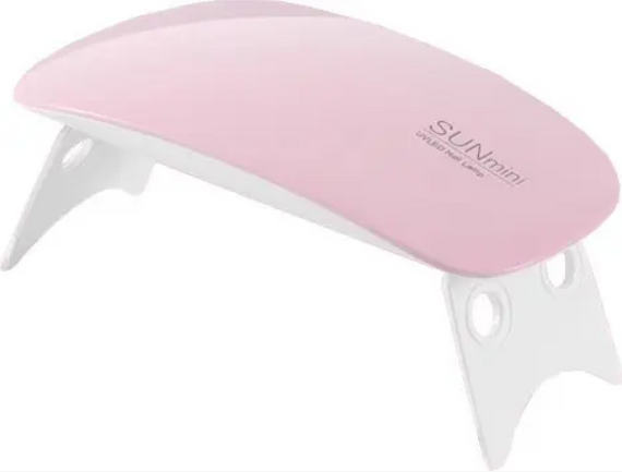 Лампа для манікюру SUN Mini UV/LED для полімеризації гелю та сушіння гель-лаку, 6W | Зображення 1