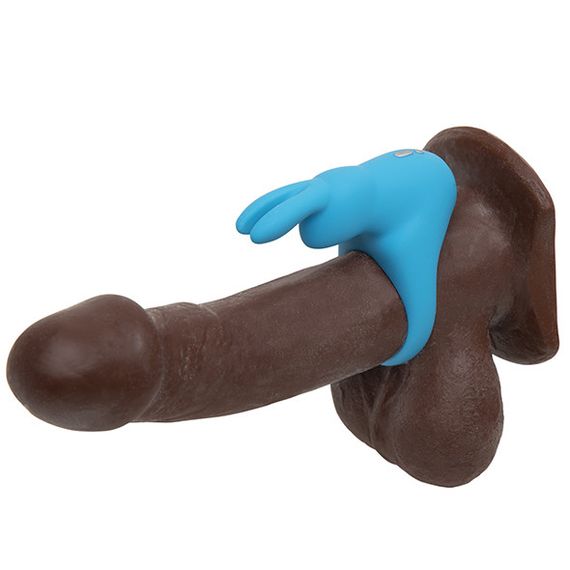 Эрекционное кольцо Happy Rabbit Rechargeable Cock Ring Blue sexstyle | Зображення 1