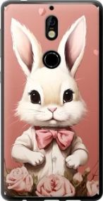 Чохол на Nokia 7 Зайчик із силікону FCh_005537
