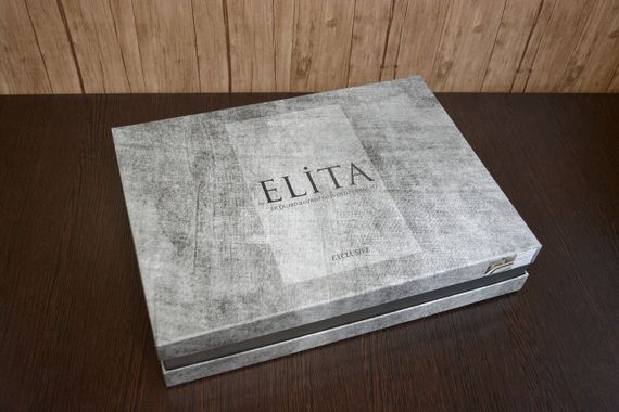 Постельное белье Elita Exclusive Jacquard Bamboo 200 х 220 см Vizon | Зображення 6