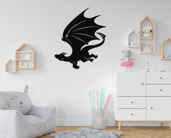 Панно декоративная картина на стену Дракон LED 16 цветов телефон 300х360 acr-p000045 | Зображення 1