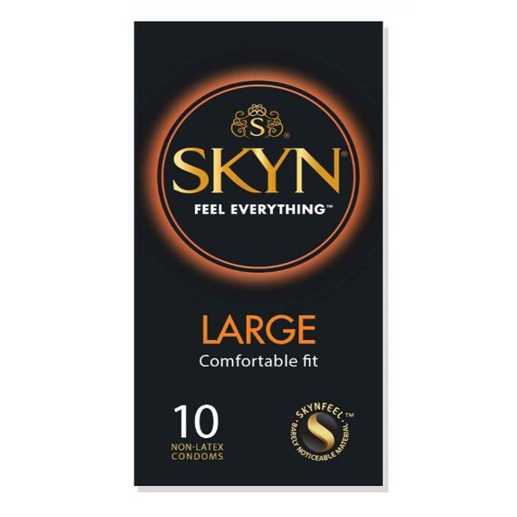 Презервативи ультратонкі SKYN Large великого розміру (ціна за пачку, 10 шт.) Sex Aura