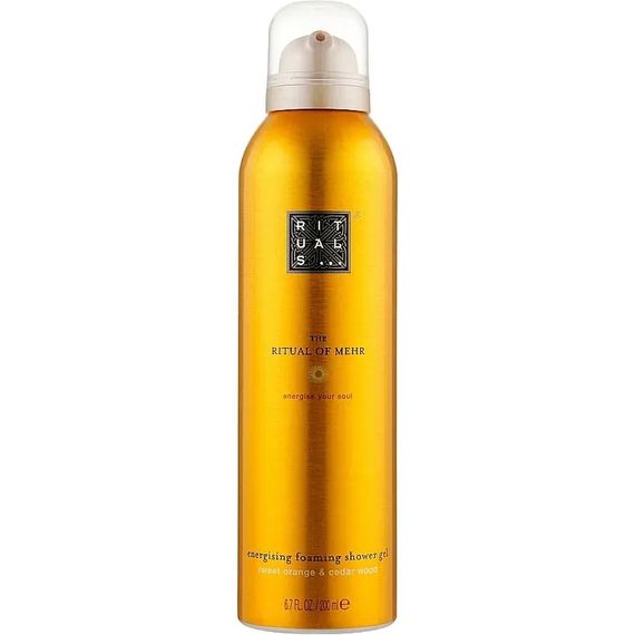 Гель-пінка для душу RITUALS... The Ritual of Mehr energising foaming shower gel (200 ml)