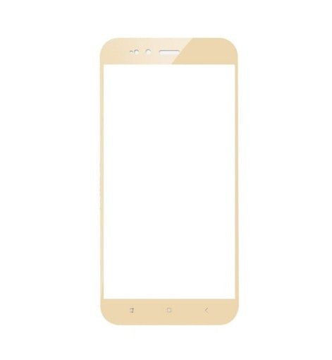 Full Cover защитное стекло для Xiaomi Mi5х - Gold | Зображення 1