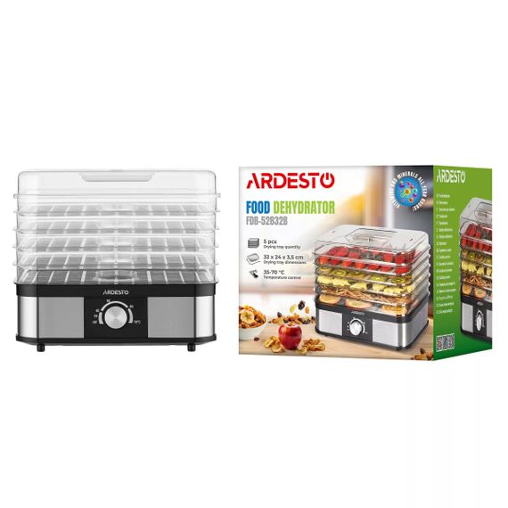 Сушилка для продуктов Ardesto FDB-52832B 245 Вт | Зображення 6