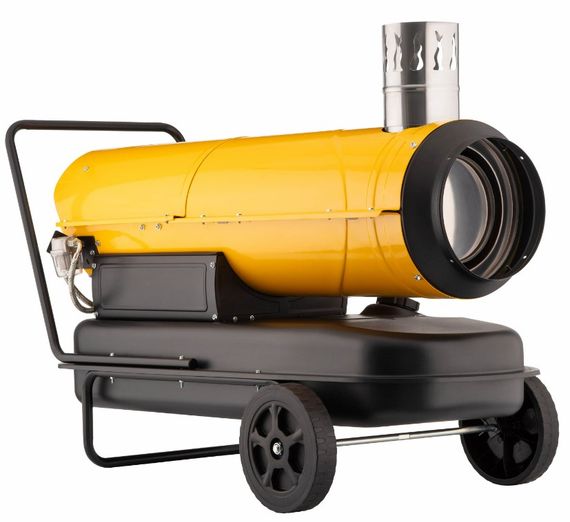 Теплова гармата 2E дизельна 30,0 кВт, площа обігріву 400 кв.м., жовтий (2E-DHI30780) | Зображення 5