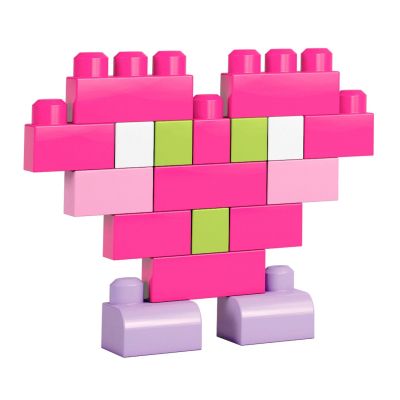 Конструктор Mega Bloks розовый в мешке 80 деталей (DCH62) | Зображення 2