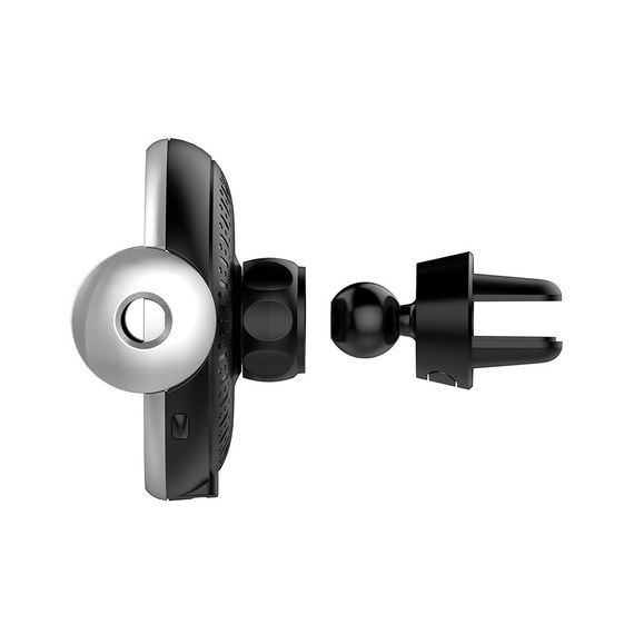 Універсальний автотримач ColorWay AutoSense Car Wireless Charger 2 10W Black (CW-CHAW035Q-BK) | Зображення 4
