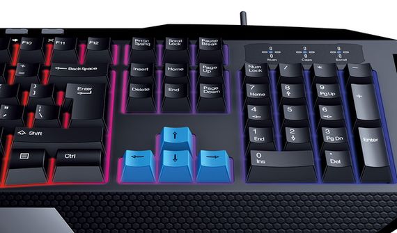 Клавіатура Genius Scorpion K215 Black UKR | Зображення 3