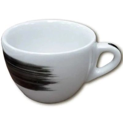 Чашка Ancap caffe latte 350 мл, серія Verona Millecolori Black (35139)